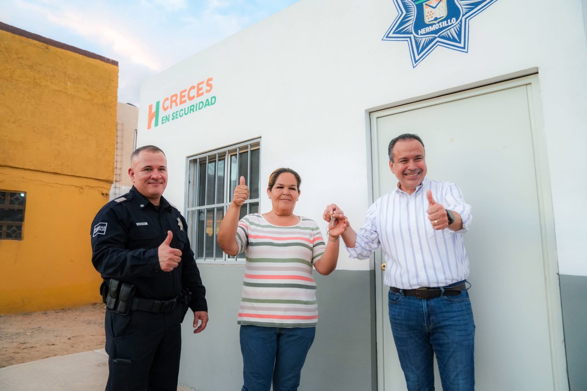 Refuerza Toño Astiazarán acciones en seguridad con la entrega del Centro de Respuesta Inmediata en Dunas