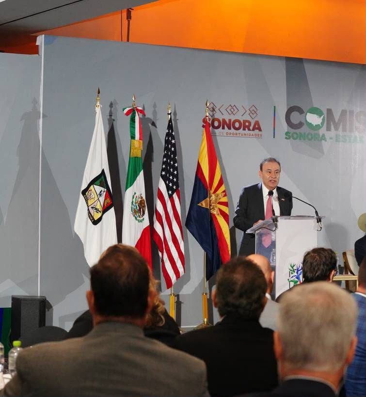 Gobernador Durazo estrecha lazos binacionales con Arizona para consolidar inversiones y empleos 