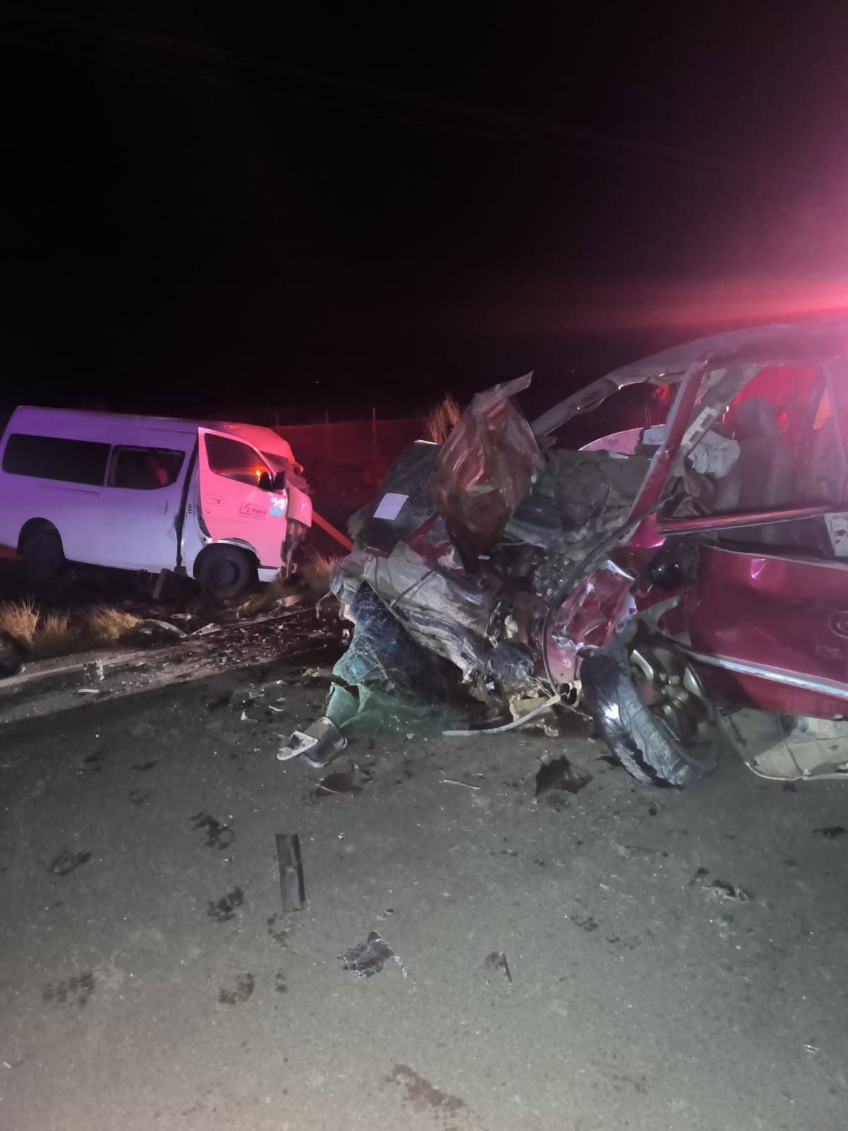 Fuerte choque en la Costa de Hermosillo deja dos muertos y tres lesionados