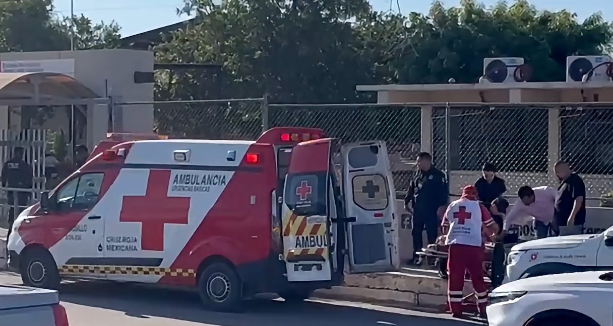 Estudiante resulta lesionada tras sufrir una caída en secundaria al norte de Hermosillo