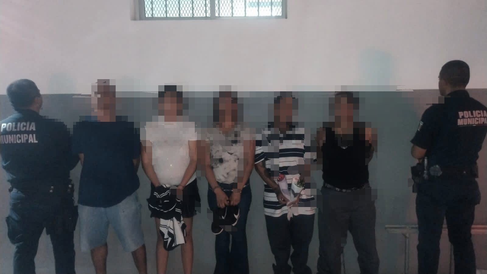 Detienen a cinco personas por atacar con arma blanca a un hombre en el Centro de Hermosillo