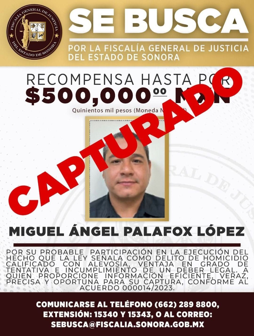 Vincula FGJES a exagente involucrado en disparos en contra de abogado en Hermosillo 