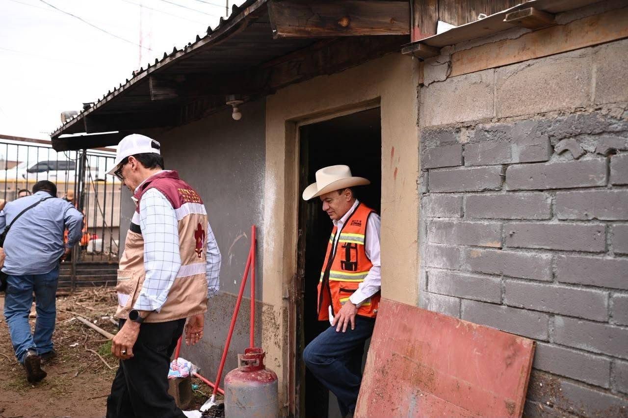 Gobernador Durazo intensifica acciones para acelerar la recuperación de Nogales tras las lluvias 