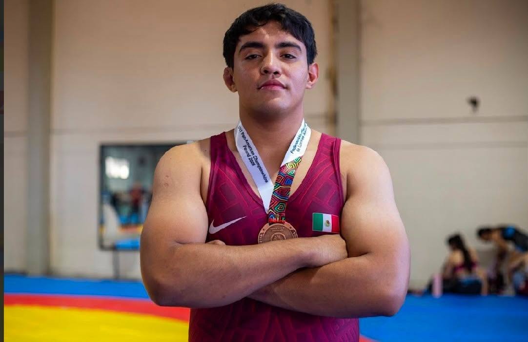 Consolida alumno de Cobach Sonora brillante trayectoria en lucha olímpica con cuatro medallas de oro.