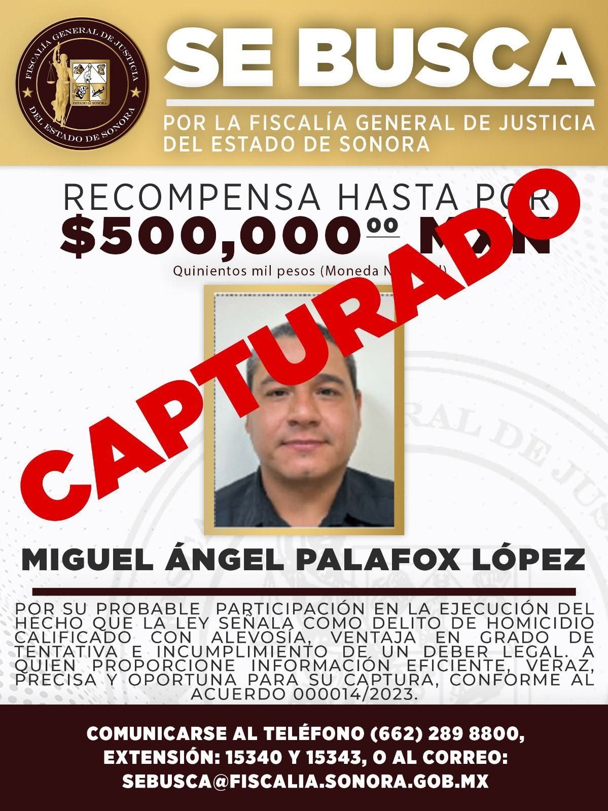 Captura AMIC-SEMAR a exagente buscado por tentativa de homicidio en contra de abogado en Hermosillo 