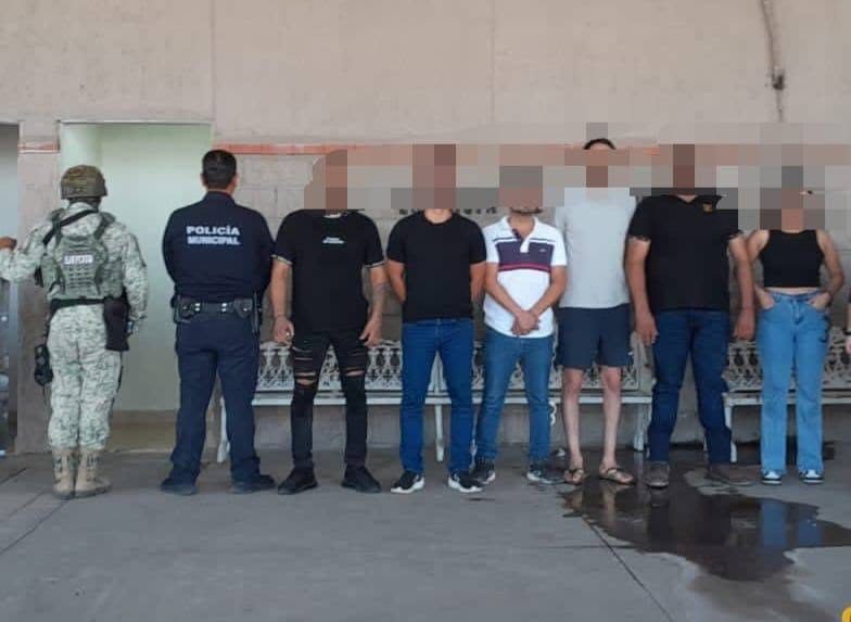 Rescatan a persona privada de la libertad y detienen a seis presuntos responsables en Hermosillo