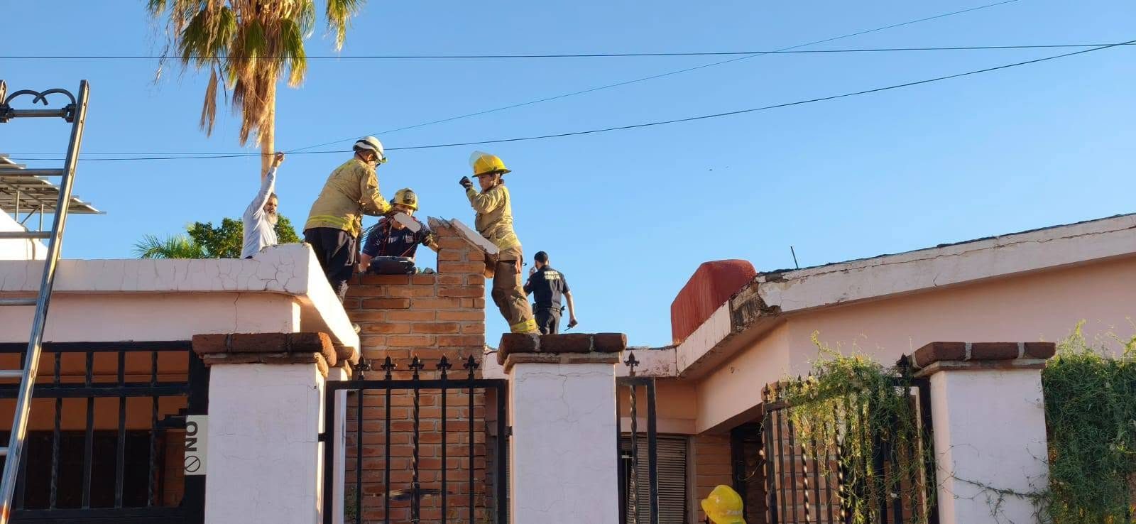 Intenta entrar a robar por una chimenea y termina atrapado en una casa al sur de Hermosillo