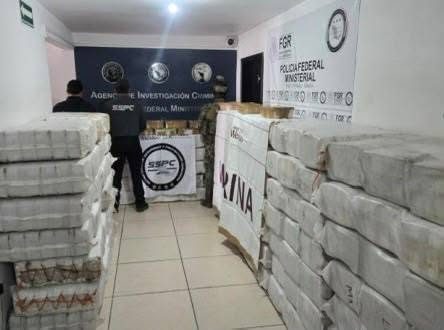 Mesa Estatal de Seguridad reconoce trabajo de la SSPC y la FGR por aseguramiento de más de tres toneladas de metanfetamina en Sonora 