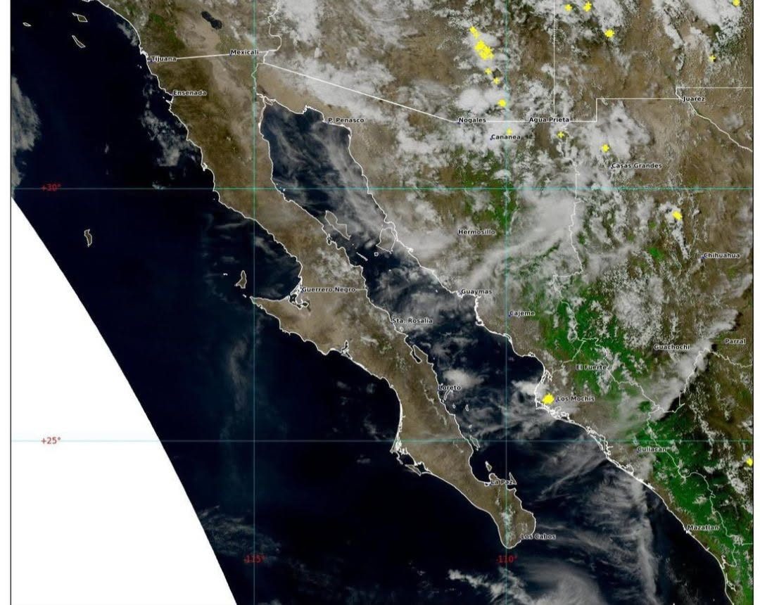 Tormentas para hoy
