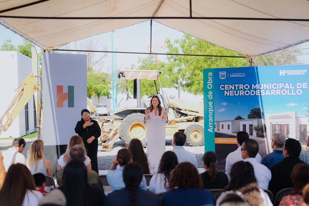 Inician Patty Ruibal y Toño Astiazarán construcción del Primer Centro Municipal de Neurodesarrollo 