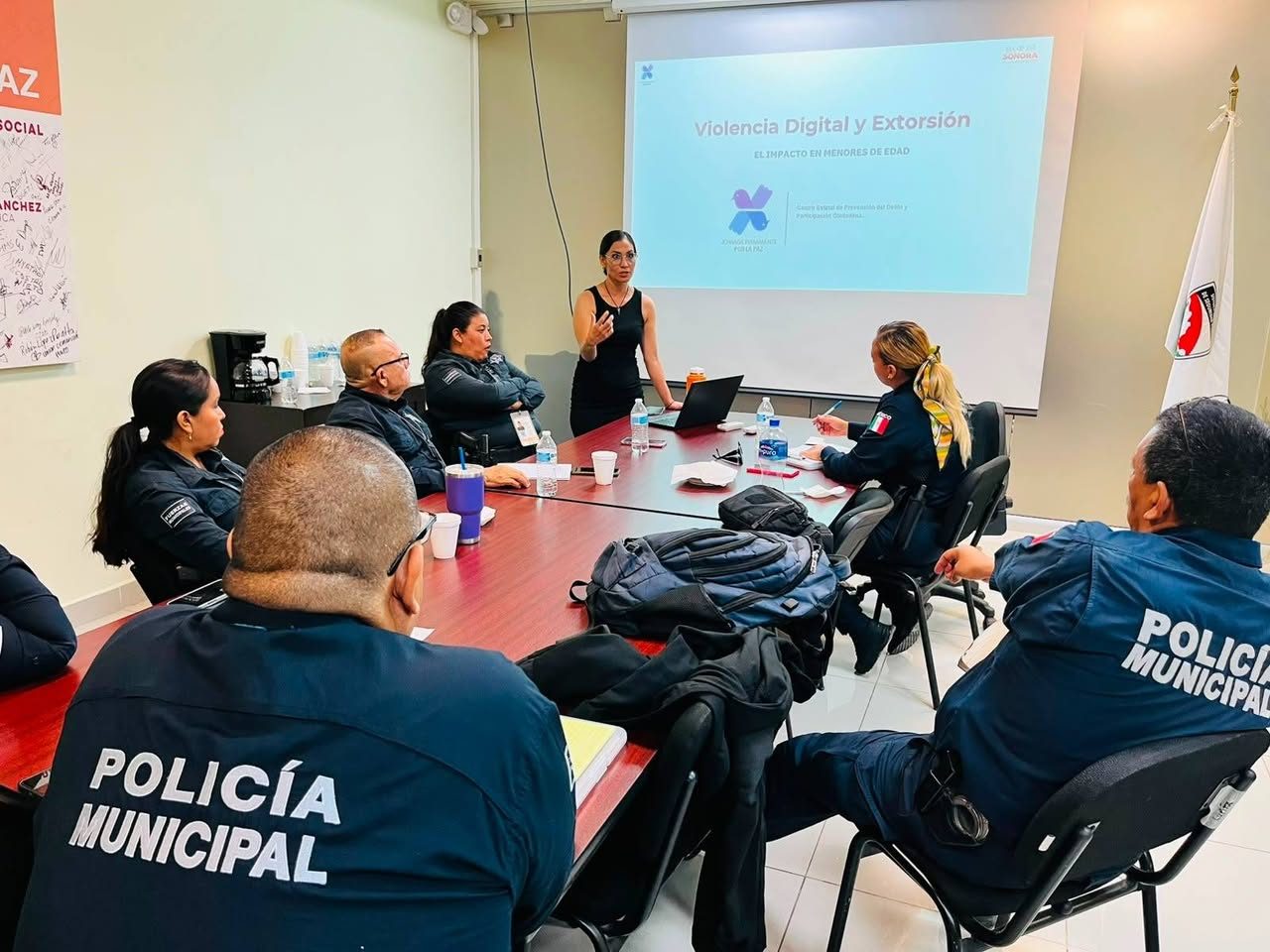 Capacita Centro de Prevención del Delito a policías de Hermosillo 