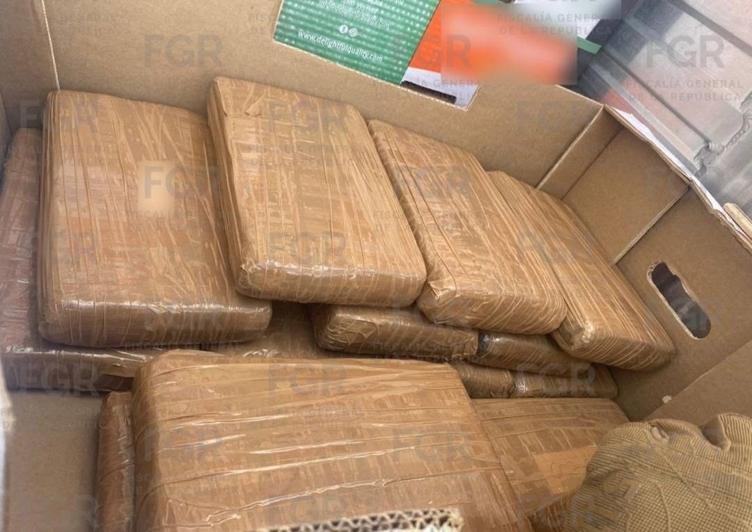 FGR OBTIENE SENTENCIA DE 10 AÑOS DE PRISIÓN CONTRA UNA PERSONA POR TRANSPORTAR 14 KILOS DE FENTANILO 