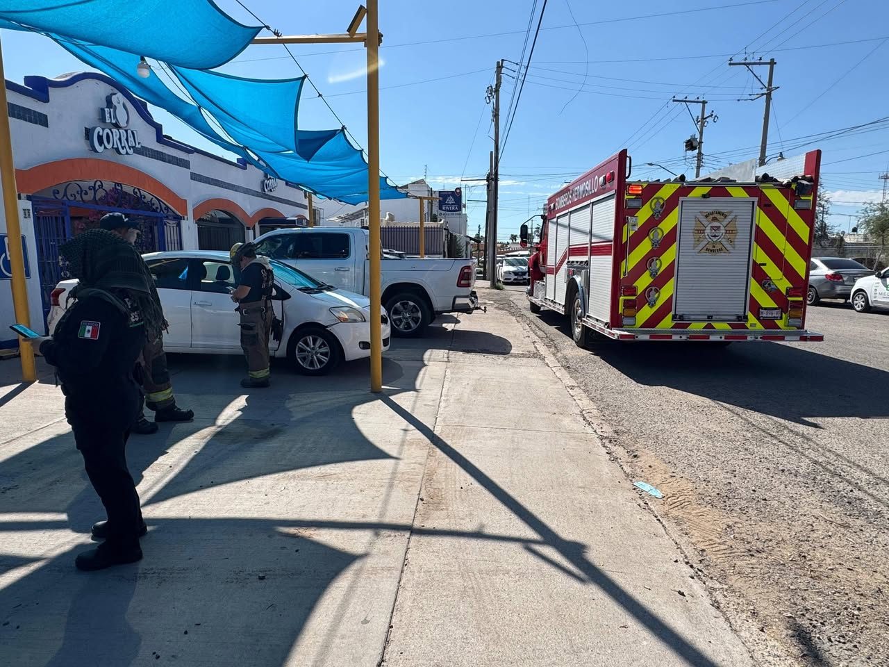 Conato de incendio en la cocina del restaurante El Corral moviliza a Bomberos en Hermosillo