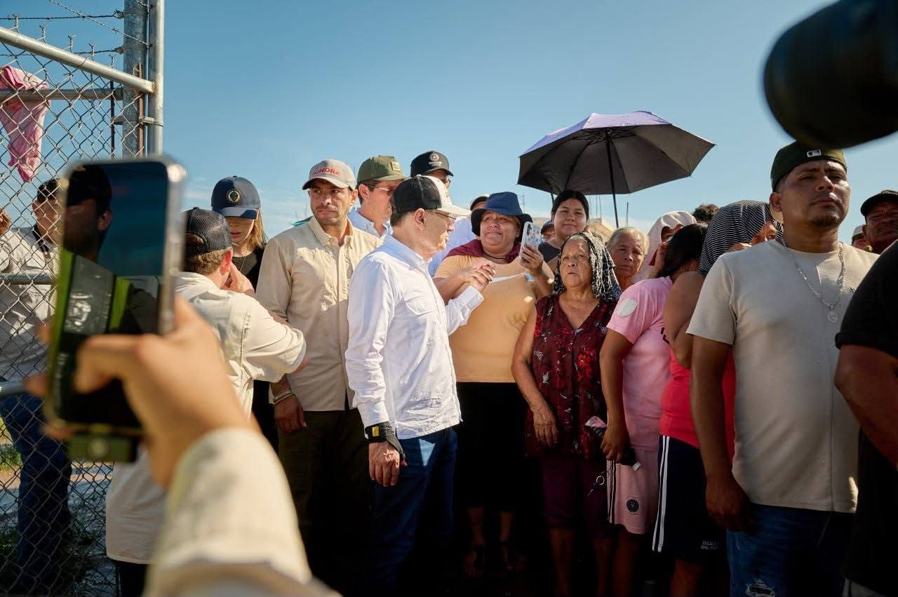 Gobernador Durazo despliega acciones de remediación por huracán “Polo”