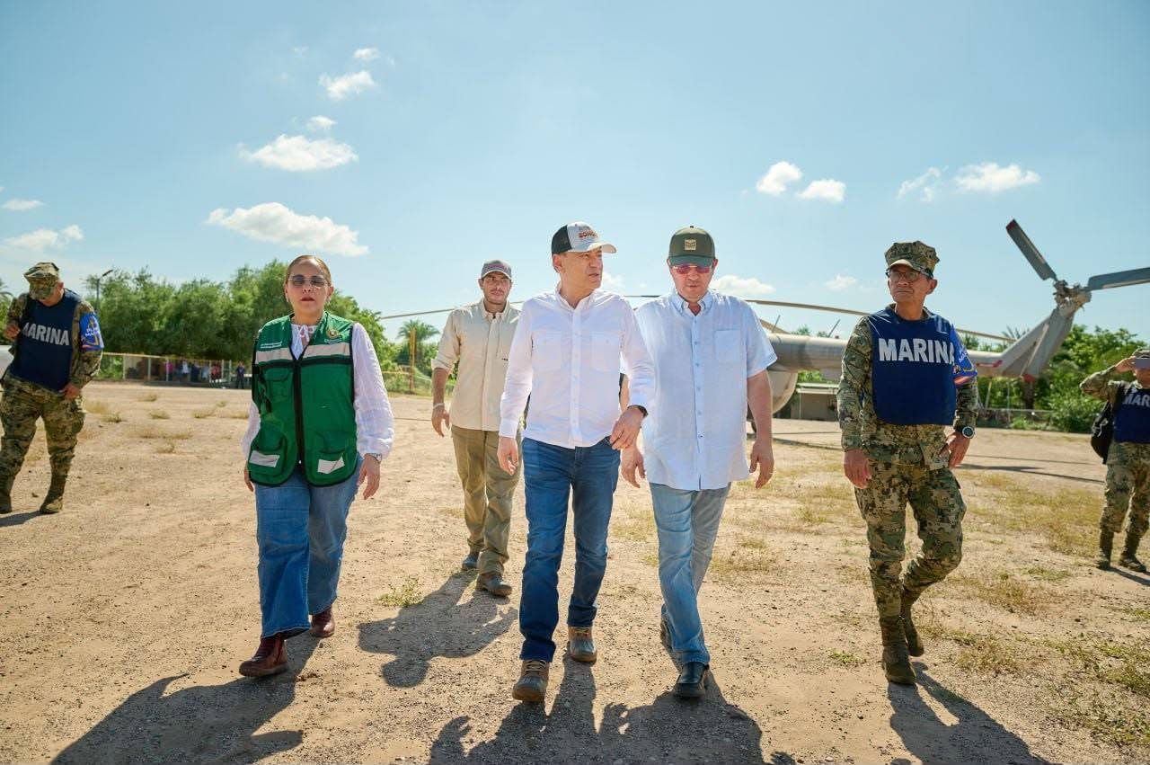 Gobernador Durazo despliega acciones de remediación por huracán “Polo”