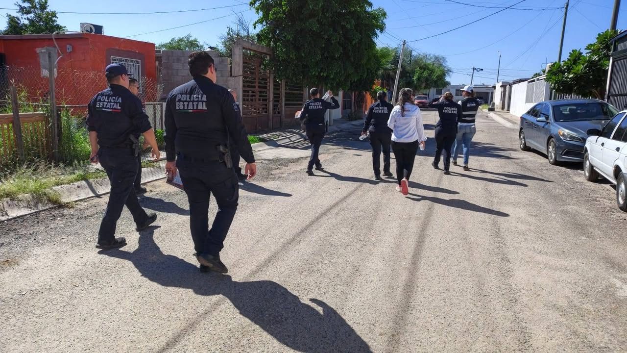 Recorre Secretaría de Seguridad colonias de Hermosillo para compartir programas preventivos