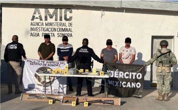 Detienen a 191 personas y aseguran más de 41 mil dosis de droga en Sonora