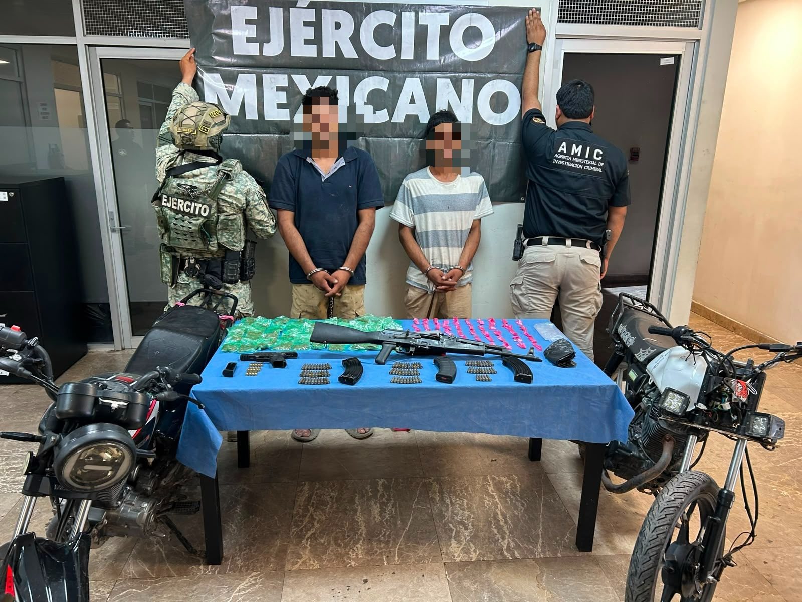 Ministeriales y soldados efectuaron el operativo