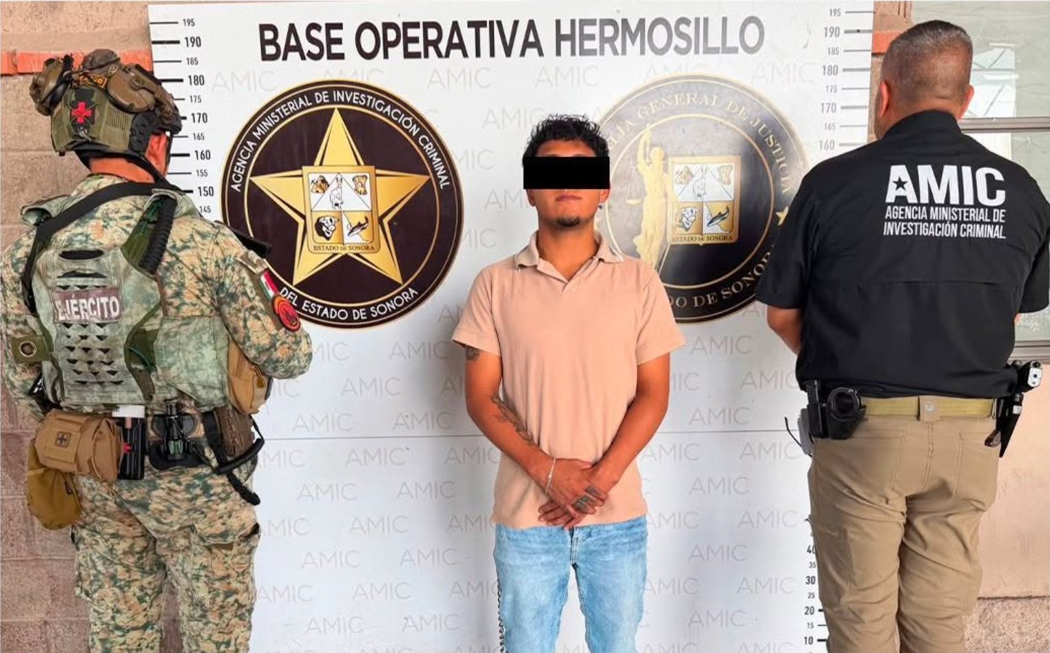 FGJES ejecuta orden de aprehensión contra imputado por tentativa de homicidio calificado en Hermosillo