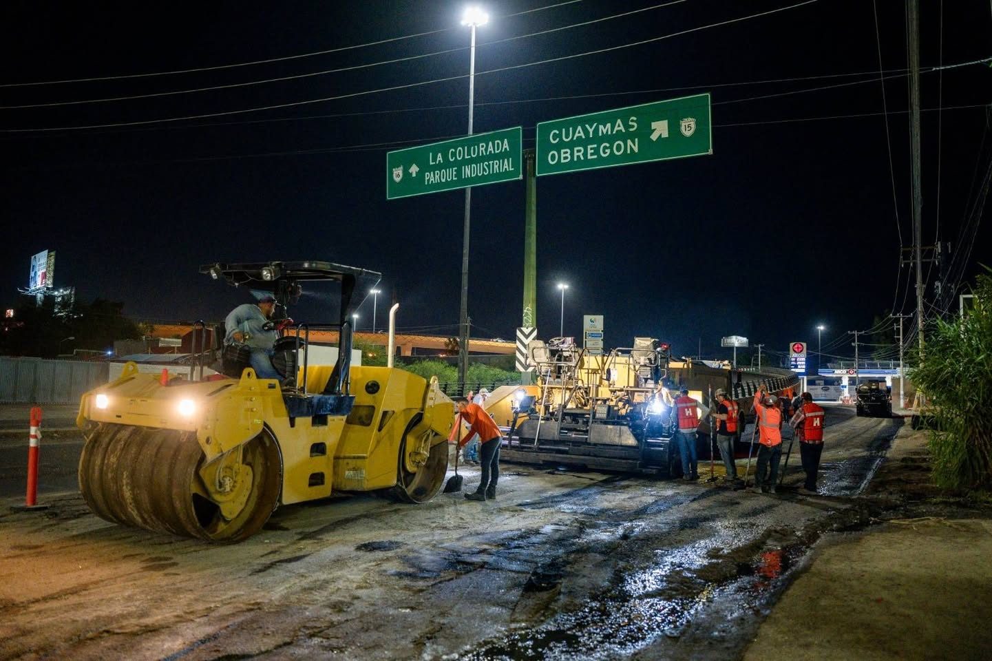 Hermosillo suma más de 20 mil metros cuadrados de calles reparadas; van por otros 5 mil