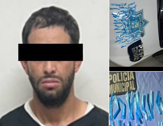 Policía Municipal y Estatal dan golpe al narcomenudeo con aseguramiento de metanfetamina en Hermosillo