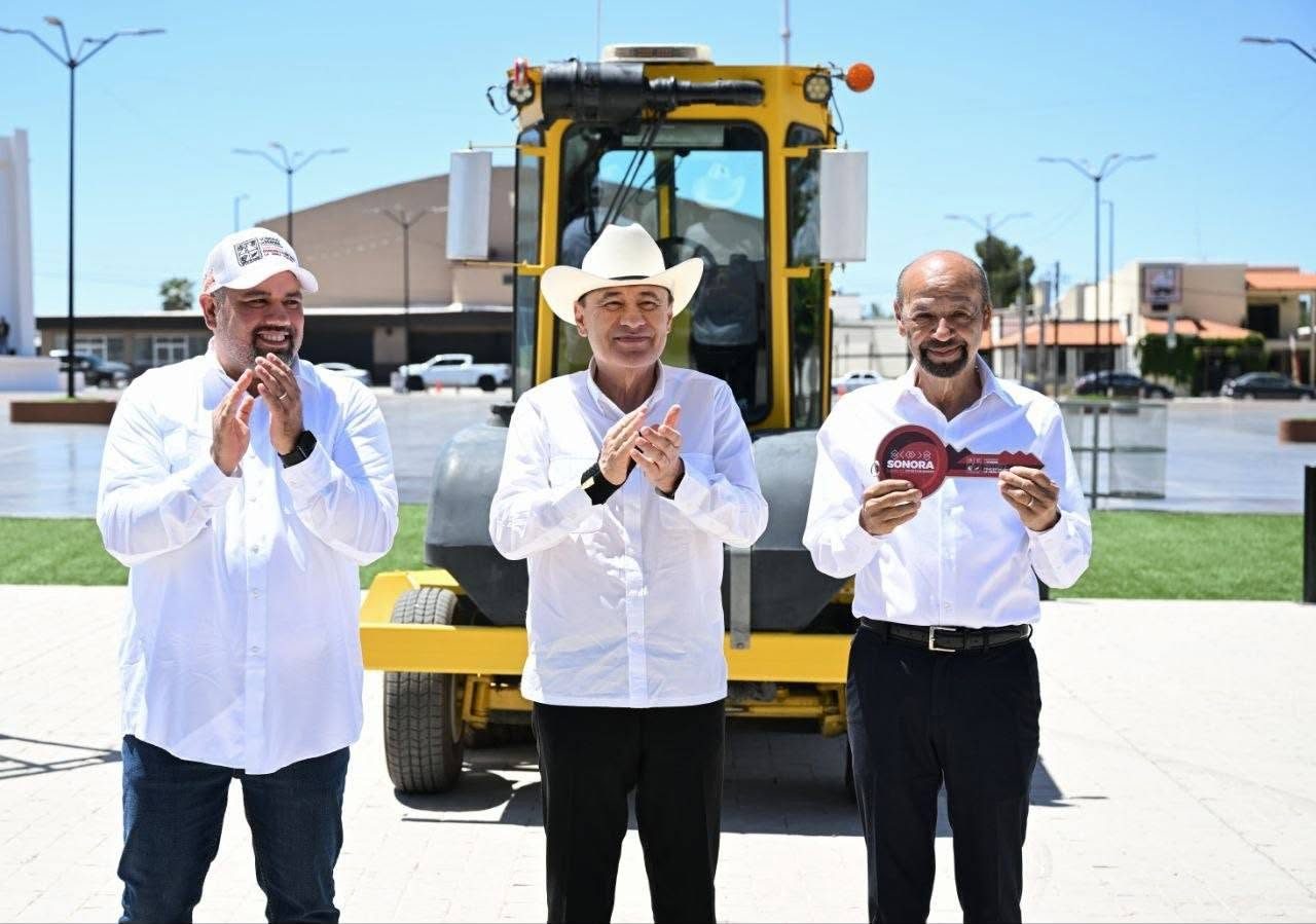 Gobernador Durazo transforma municipios con inversión de 300 millones en infraestructura social y deportiva