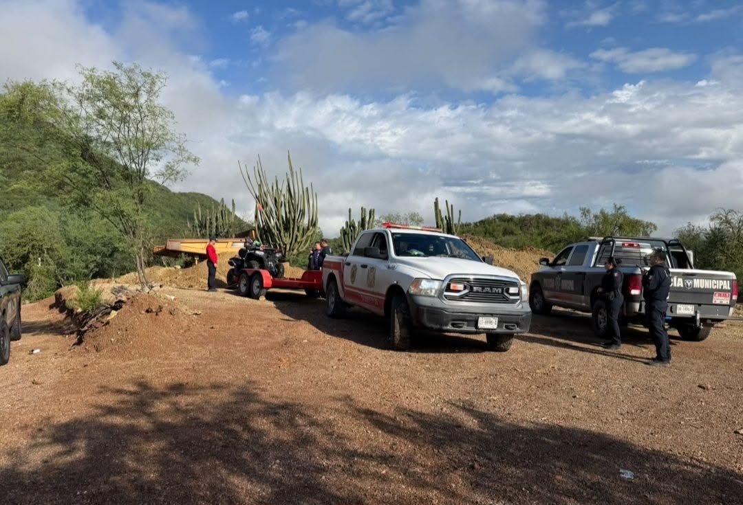 Muere padre de alcaldesa de Soyopa tras ser arrastrado junto a su esposa por la corriente de un arroyo