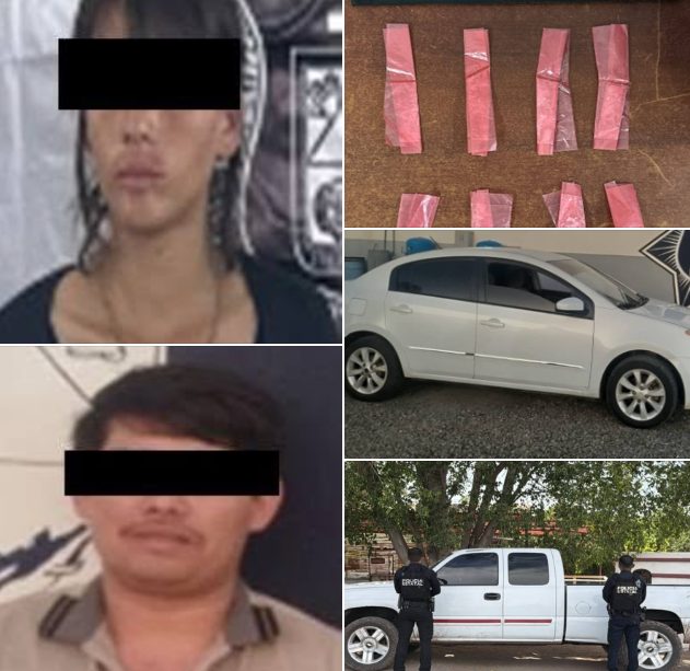 Asegura Policía Estatal narcótico y recupera vehículos robados