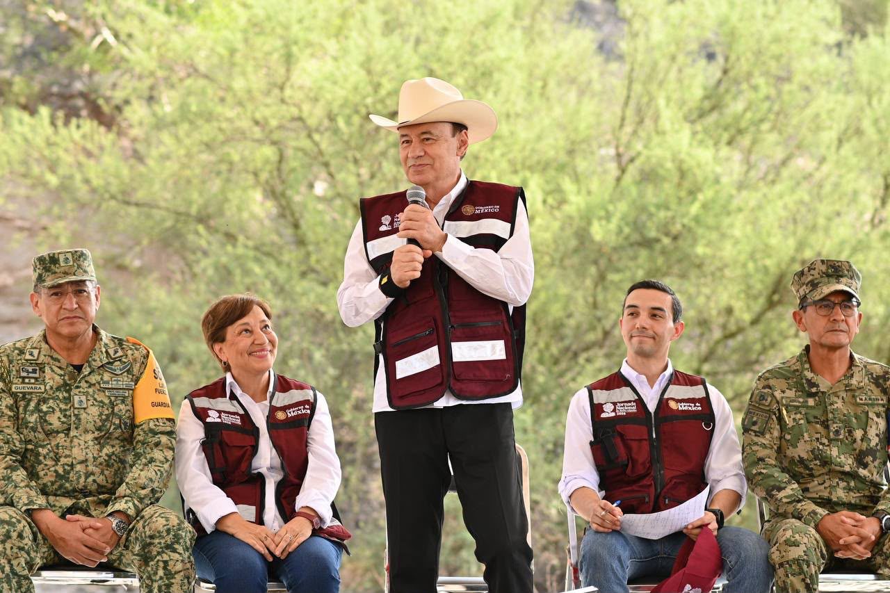 Con más de 13 mil árboles, Gobernador Durazo suma a Sonora a Jornada Nacional de Reforestación de Presidenta Sheinbaum