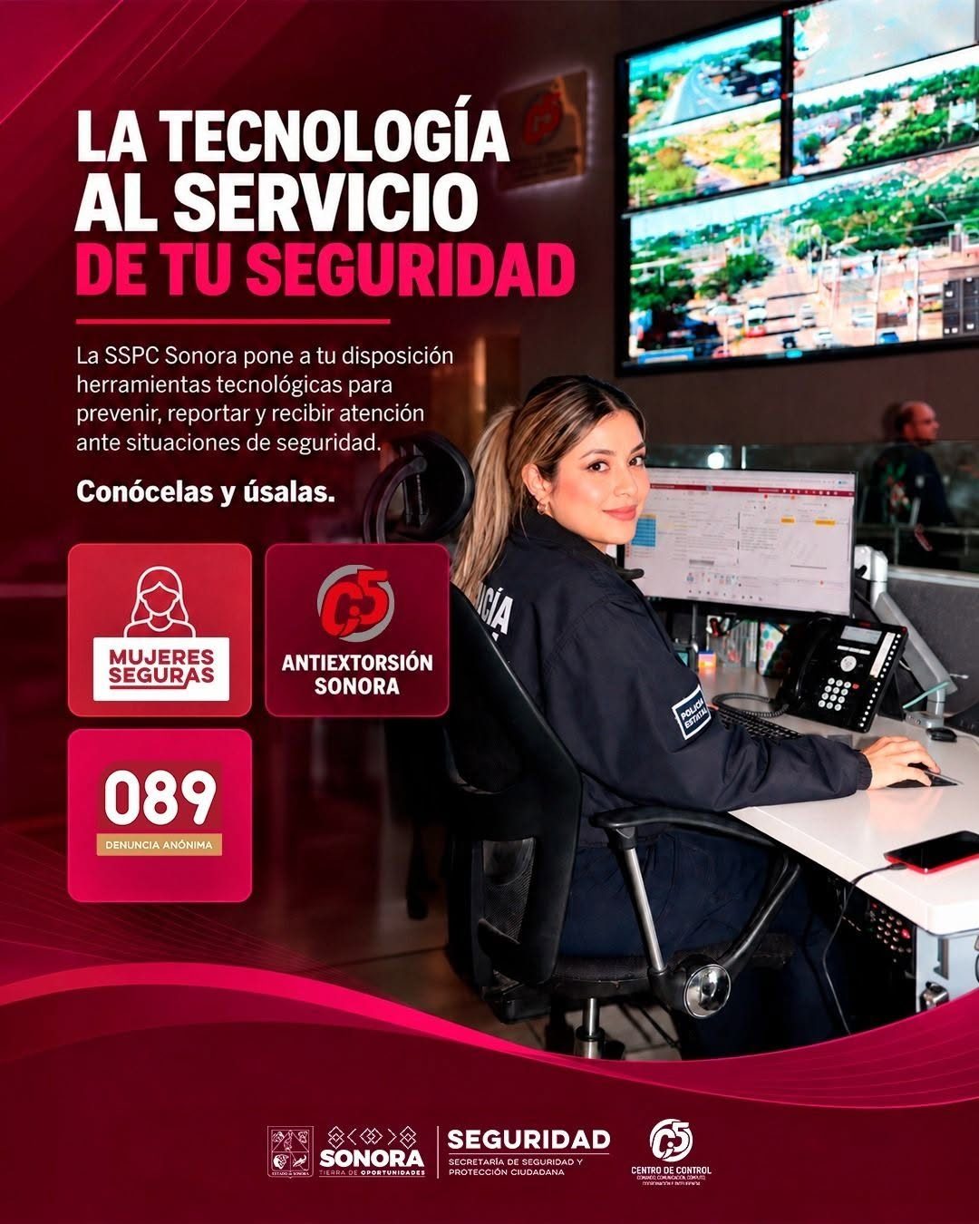 Secretaría de Seguridad aplica innovación tecnológica en la prevención de delitos